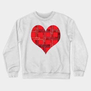 Happy Valentines Day Crewneck Sweatshirt